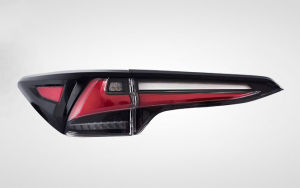 Toyota Fortuner 2016 to 2020 Smoked VLAND Tail Light Tail Lamp Assembly