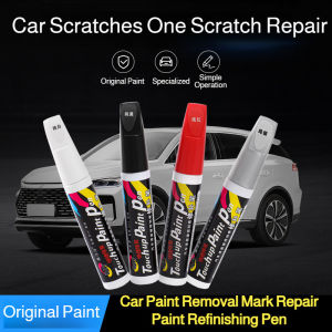 Universal Car Touch Up Paint Pen 2-in-1 Auto Scratch Repair Kit Quick Drying Scratch Remover for All Car Models