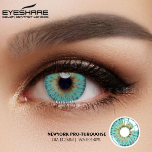 【COD】Softlens NEWYORK Series 1Pasang Lensa Kontak Warna Alami Matasoftlens Mata Korea Sofens Diameter 14.2mm