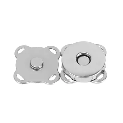 5/10Sets Magnetic Snap Fasteners Clasps Buttons Handbag Purse Wallet Craft Bags Parts Mini Adsorption Buckle 14/18mm