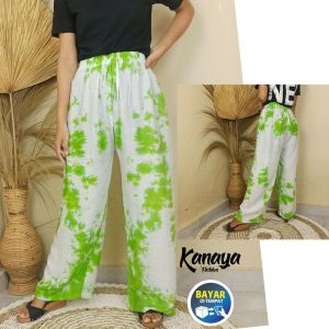 Celana Panjang Wanita Bali Kulot Etnik Panjang Tie Dye - CELANA WANITA MURAH KANAYA