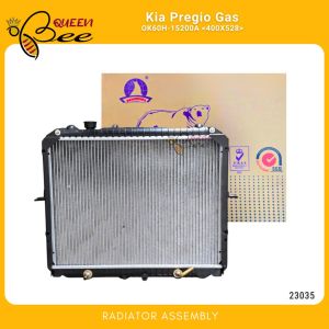 QUEENBEE 23035 Kia Pregio Gas K-SERIEC01 2.7 (D) Radiator Assembly A/T 400x528x32mm OK60H-15-200A (Polar)