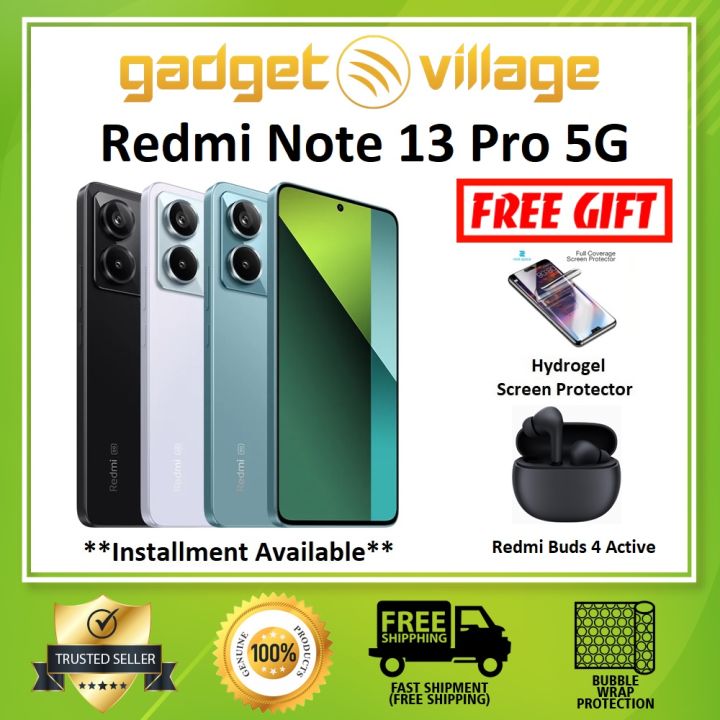 Xiaomi Redmi Note 13 Pro 5G Smartphone 256gb/8gb Official 1 Year