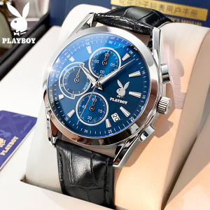 PLAYBOY Watch for men waterproof sale original seiko fashion handsome multifunctional business men imported quartz calendar