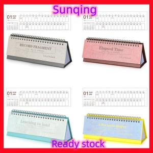 SQ Stationery [Flash Sale] 2026ปฏิทินเกาหลีสมุดจดบันทึกแผนการตกแต่งเดสก์ท็อปที่เรียบง่ายสดใหม่และสร้างสรรค์