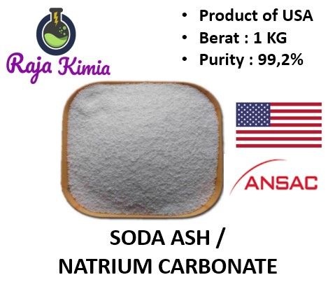 Soda Ash Dense / Soda Abu - 1 KG