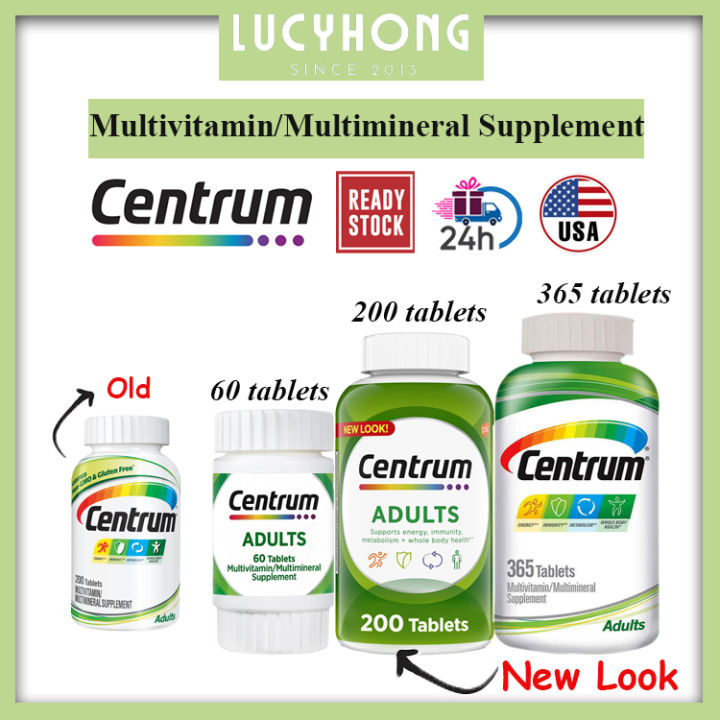 Centrum Adults Multivitamin/Multimineral Supplement with Antioxidants