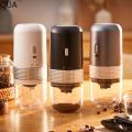 QUA Ceramic Grinding Core Electric Coffee Grinder Adjustable Settings Cordless Coffee Bean Grinding Tool Multi-functional One Click Start Coffee Beans Mill Travel. 