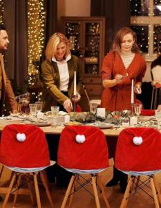 TJ RED Christmas Santa Hat Chair Cover made of fabric 20x 24 iches - made of fabric - not felt paper - decorative - chair cover - excllent quality - fabric from abroad - classy and elegant - for christmas - santa hat chair Price: 399 Sale price: 99 Sku