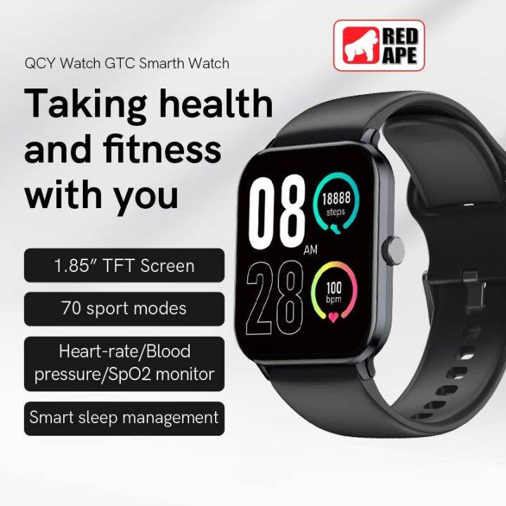 خرید و مشخصات ساعت هوشمند شیائومی Xiaomi QCY SmartWatch GTC