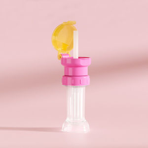 Safe Spill-proof Kids Drink Bottle Spout Cover Portable Drink Straw Bottle Spout Cover