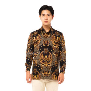 Jayabaya Batik Rajasa Kemeja Batik Furing Lengan Panjang