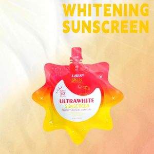 Ultra White Sunscreen Light-Weight UVA/UVB SPF50 PA++++ 50ml Solar Sun Block Sun Protection Whitening Wear Sun Screen Sunblock