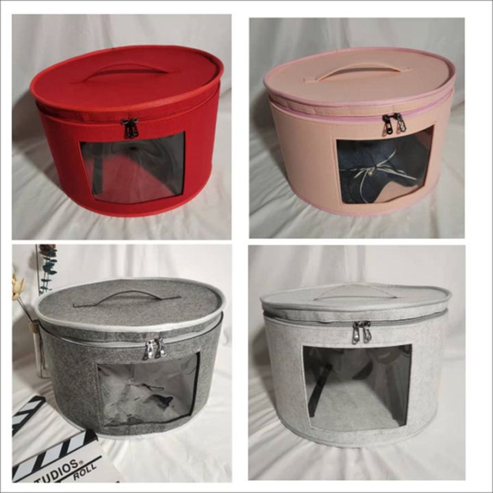 Hat box storage on sale