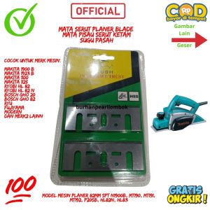 Mata Serut Pisau Ketam Planer Asah Pisau Sugu Ketam Pasah