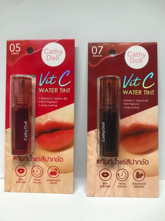 vitamin c lip tint Cathy Doll Vitamin C Water Tint main image 1