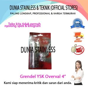 Grendel stainless PN 4"