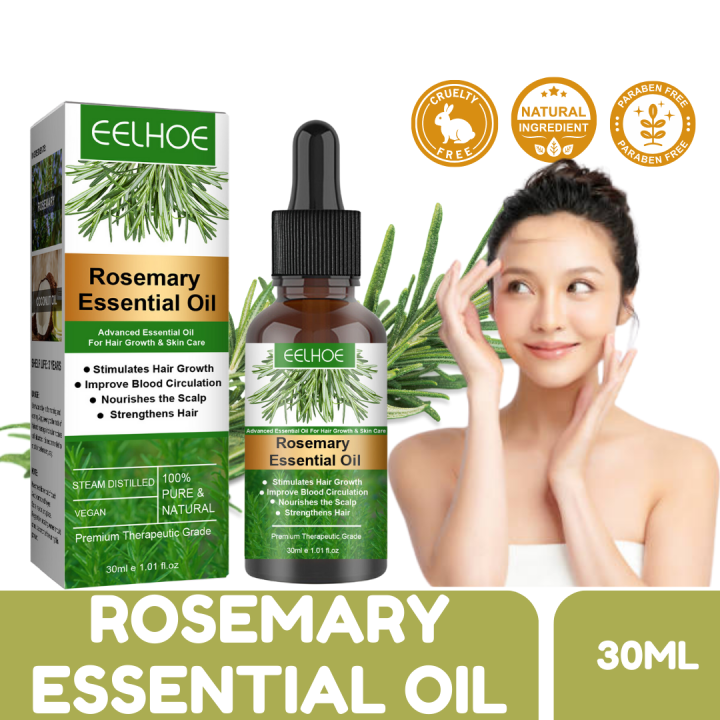 Authentic Rosemary Hair Growth Essential Oil Anti Hair Loss Fast