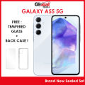 Samsung Galaxy A55 5G 256GB + 12GB Ram l NFC and ESIM (FREE : TEMPERED GLASS + BACK CASE). 