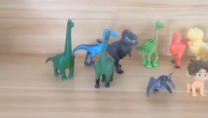 Dinosaurs Cake Toppers Toy Set Dino Theme Cake Decor for Birthday Party