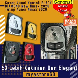 Cover Kunci Kontak BLACK DIAMOND New Nmax 2020 2021 Tutup Kunci Aksesoris Variasi Motor Matic Yamaha All New Nmax N max New 2020 2021