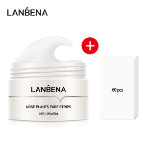 LANBENA Plants Pose Strips Nose Mask for Black Heads Nose  Aloe Vera Blackhead Remover Strips Pore Minimizer Acne Treatment Deep Cleansing Nose Pore Cleaner Facial Mask 30G