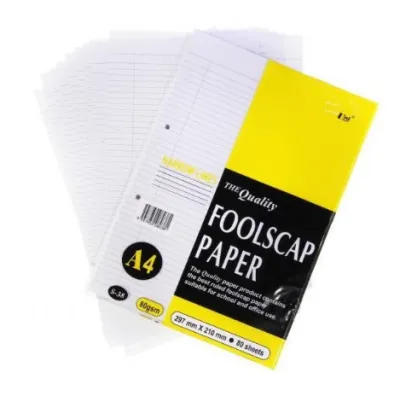Uni 70gsm/80gsm/100gsm Foolscap Paper / Exam Sheet / Kertas Kajang