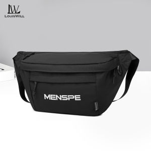 LouisWill Crossbody Bags Shoulder Bag Messenger Bag School Bag Large Capacity Shoulder Bag College Style Waist Bag Contrast Color Bags For Students Men Women