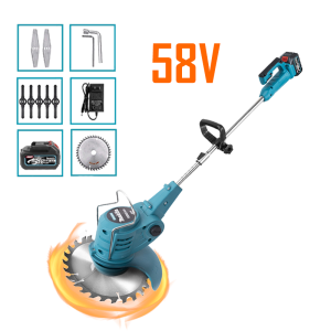 Makita Grass Cutter 58V/68V/78V Cordless Electric Lawn Mower Trimmer Rechargeable Portable Garden Pruning