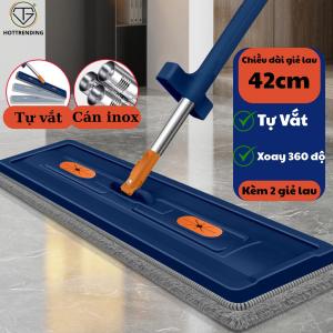 Cây Lau Sàn Lau Tường Tự Vắt Thông Minh Xoay 360 Độ Có Thể Tháo Lắp Dễ Dàng Hàng Cao Cấp
