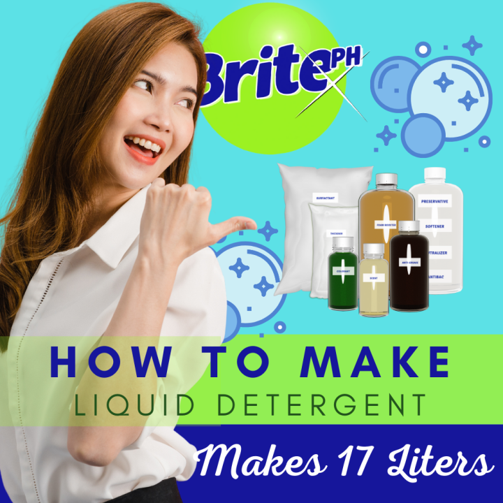 DIY Liquid Detergent Kit - 17 Liters Yield
