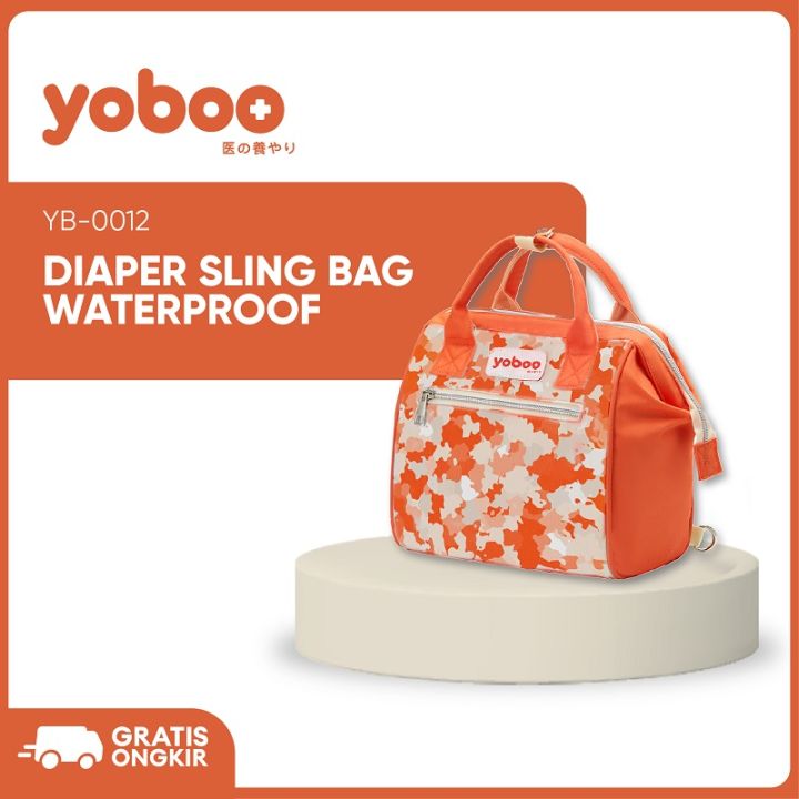 Yoboo Tas Bayi Diaper Sling Bag Waterproof Tas Selempang YB 0012