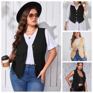 kyla Best Seller Casual Plus Big Size Vest Blazer Top Blouse for  Women on Sale  - fits medium to 2xl - best seller - good quality - super kapal ng tela - trending  - 100 percent cotton - mall quality - Top pick  - madaling maubos - trending  - made of im