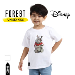 Forest x Disney 100 Year of Wonder Winnie The Pooh 3D Sculpture Airism Cotton Kids Family T Shirt - FWK20073