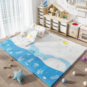 Baby Crawling Floor Mat Crawling Baby Play Mat Baby Gym Baby Floor Mat Activity Gym Playmates Home Living Room Bedroom 爬爬垫