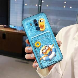 Cute Waterproof Phone Case For Huawei Mate 10 Cover Soft case Dirt-resistant Cartoon Anti-dust Durable Silicone Card bag
