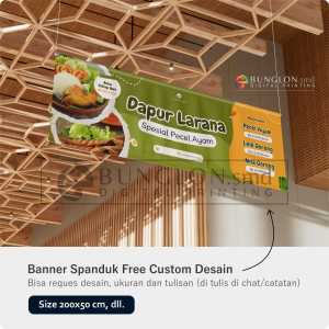 PRINT CETAK SPANDUK BANNER KEDAI WARUNG FREE REQUEST CUSTOM