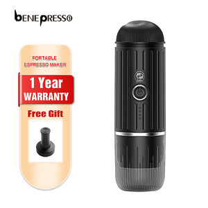 Benepresso 2 in 1 Portable Coffee Machine for Car & HomeDC12V Expresso Coffee Maker Fit Nexpresso  Capsule Coffee Powder B4B