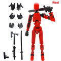 Titan Dummy 13 3D Printed Action Figure Dummy Joint Movable Action Figure 3D Puzzle DIY Lucky 13 Multi-sendi Bergerak Robot Dekompresi Merakit Mainan Dummy 13 Articulated. 