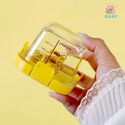 170ML Glass baby food container baby food jar baby food storage bekas makanan baby snack container kids