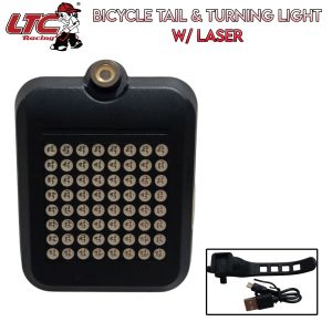 BICYCLE TAIL AND TURNING LIGHT W/ LASER