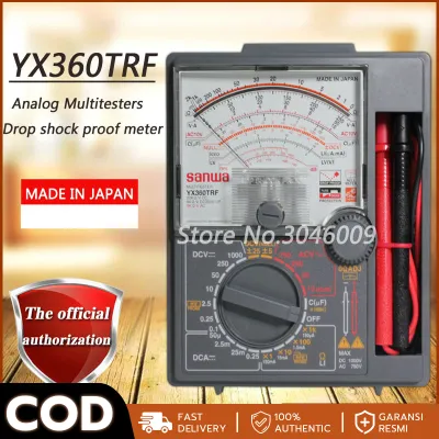 Sanwa YX360TRF Analog Multi-Tester Multi-Meter Made in JAPAN Analogue Multitester Multimeter Made in JAPAN【Fast Ship】COD