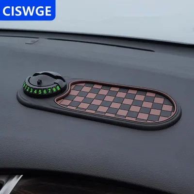 [COD] CISWGE AUTOPARTS 360 độ xoay bảng điều khiển điện thoại chủ không trượt xe mat an toàn gắn kết cho điện thoại thông minh và trong xe thoải mái