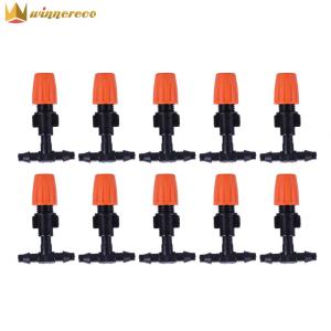 10pcs DIY Micro Drip Irrigation Plant Dripper Automatic Watering Garden Hose Sprinklers