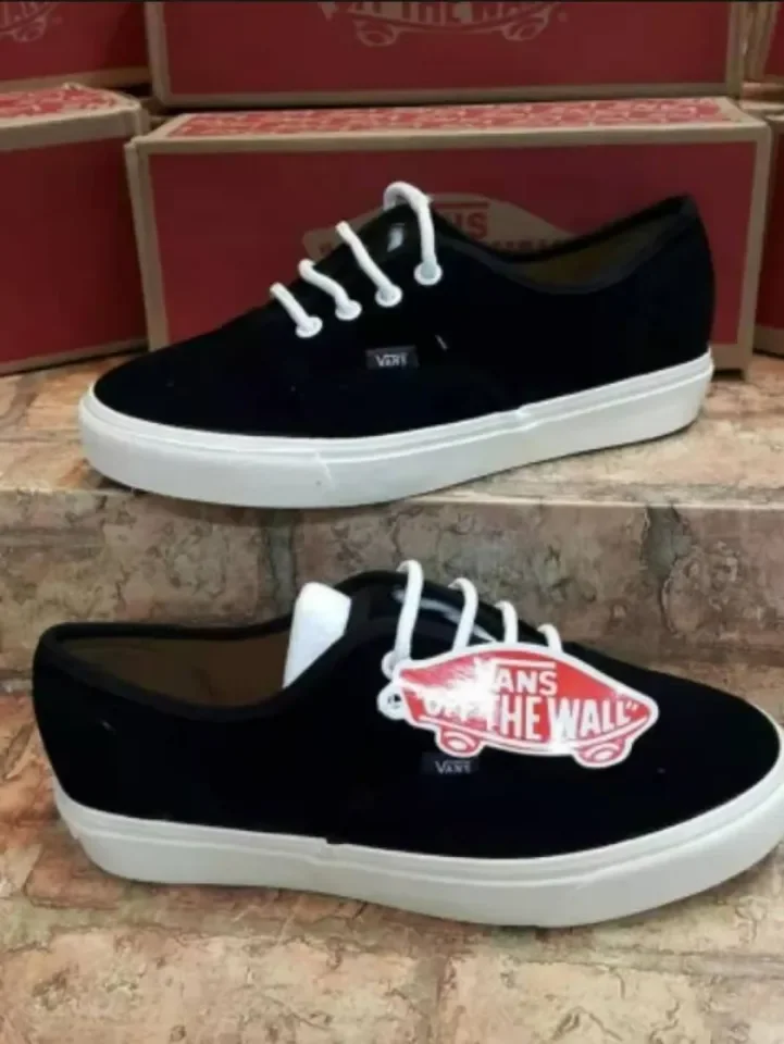 Vans Gamusa Casual Sneakers Shoes for Men BLACK WHITE Lazada PH