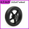 6.5นิ้ว Solid ล้อ6.5X47ยางขอบพลาสติกสำหรับ   165x4 5/47ยางอุปกรณ์เสริม. 