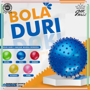 Mainan Bola Duri Karet Anak / Bola Karet Duri 22 CM