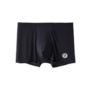 JFYOU Ice Silk Boxer Pria Sport 4pcs Antibakteri celana dalam pria