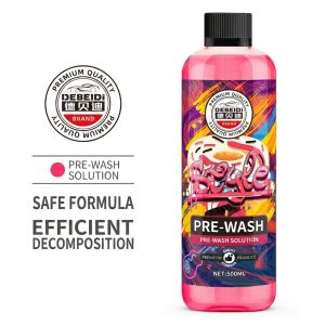 500ml Car Care Set: Pre-Wash Solution High Gloss Car Wash & Ceramic Coating Spray - Hydrophobic Mirror Shine & Nano Paint Protection Car Detailing Kit 500ml - Pre-Wash Shampoo Shining Liquid Wax & Glazing Coating Agent | Super Shine & Water Repellent
