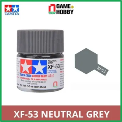 SƠN MÔ HÌNH TAMIYA ACRYLIC MINI XF-53 NEUTRAL GREY - 81753